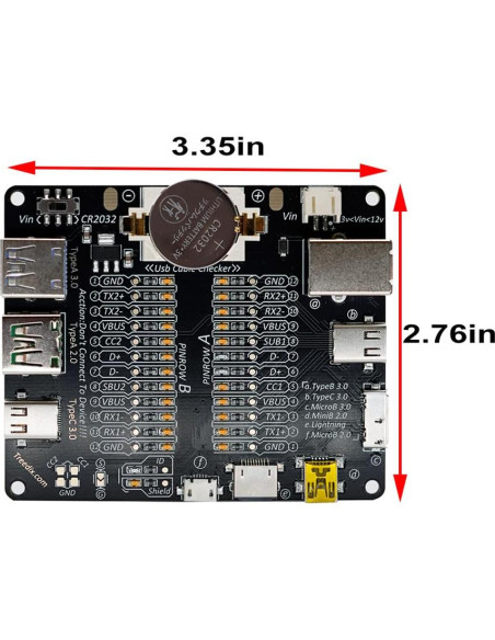 Comprobador de Cable USB Treedix TRX5-0476 Multifuncional