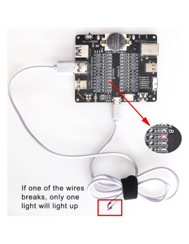 Comprobador de Cable USB Treedix TRX5-0476 Multifuncional