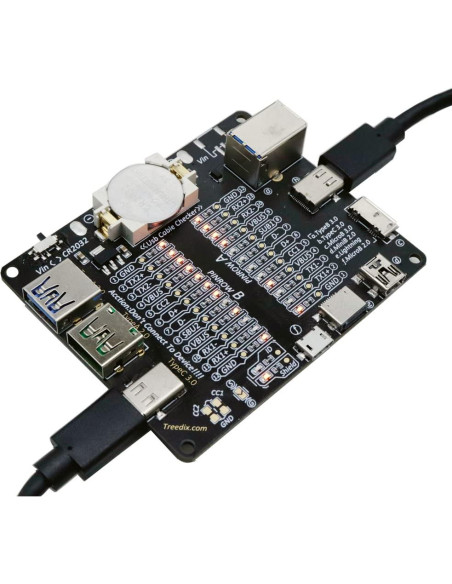 Comprobador de Cable USB Treedix TRX5-0476 Multifuncional