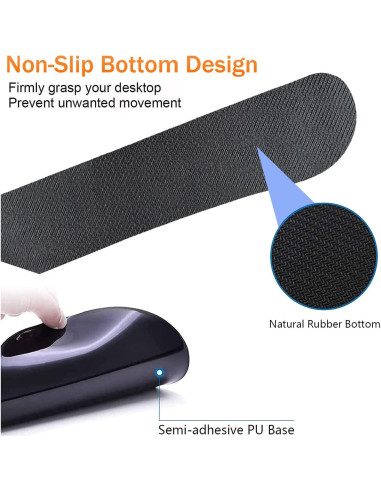 Juego de Alfombrillas Ergonómicas FOKBVNFLL con Reposamuñecas