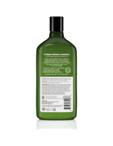 Champú Fortalecedor de Menta Avalon Organics 311 ml