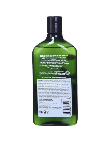 Champú Fortalecedor de Menta Avalon Organics 311 ml