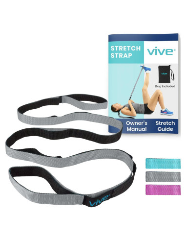 Banda de Estiramiento Vive 190.5 cm para Flexibilidad y Yoga