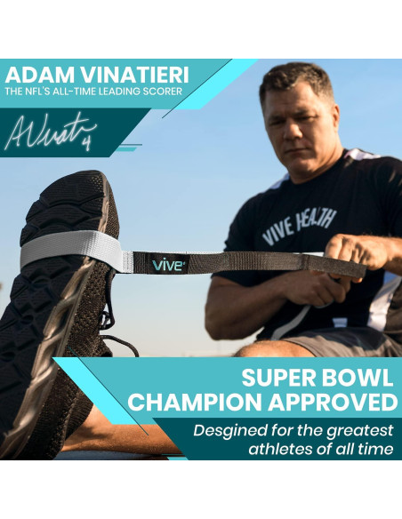 Banda de Estiramiento Vive 190.5 cm para Flexibilidad y Yoga