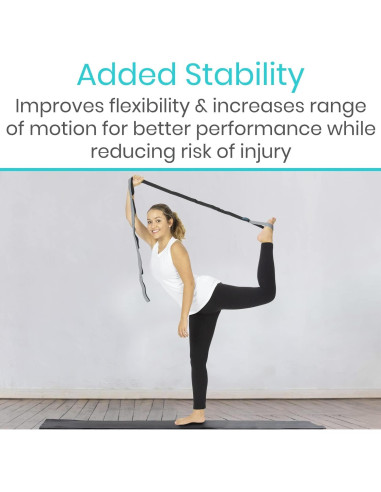 Banda de Estiramiento Vive 190.5 cm para Flexibilidad y Yoga