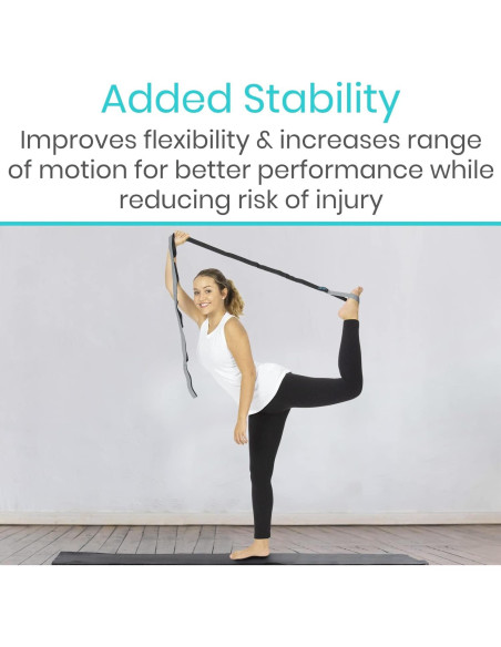 Banda de Estiramiento Vive 190.5 cm para Flexibilidad y Yoga