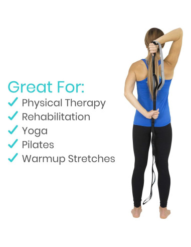 Banda de Estiramiento Vive 190.5 cm para Flexibilidad y Yoga