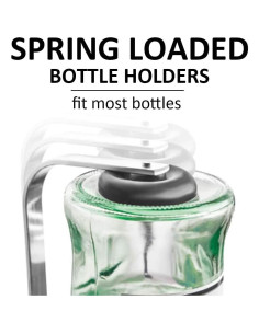 Dispensador de Licor de Pared HAPYFMSHI 2 Botellas 30ml 2