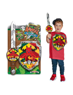 Conjunto de Disfraz Dragón Deluxebase con Espada y Escudo