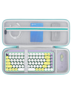 Funda Dura de Transporte Elonbo para Teclado Logitech POP Keys