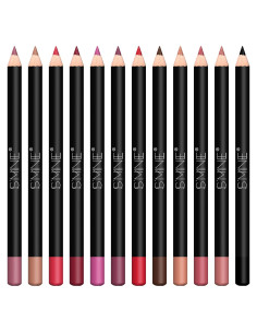 Conjunto de Lápices Labiales Mate IS'MINE - 12 Colores Alta Pigmentación