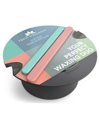 Forro de silicona para calentador de cera Tress Wellness - Negro