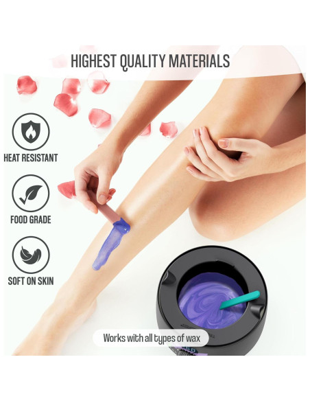 Forro de silicona para calentador de cera Tress Wellness - Negro