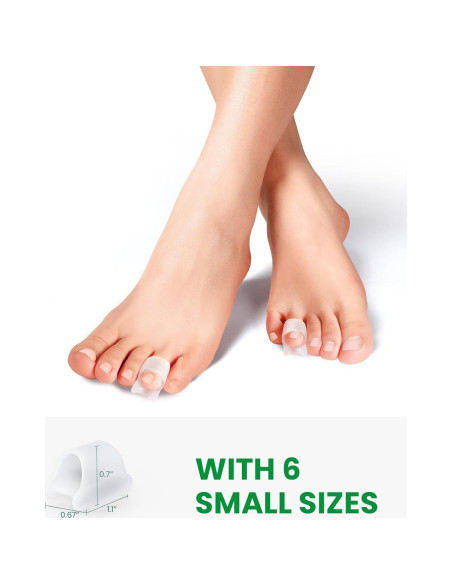 Corrector de Dedo en Garra Bukihome - 6 Paquetes Pequeños