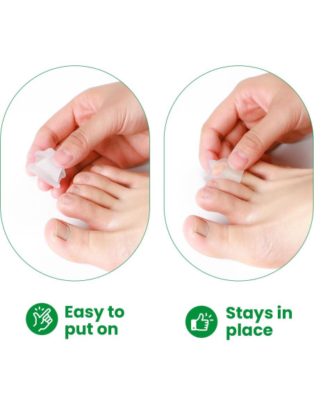 Corrector de Dedo en Garra Bukihome - 6 Paquetes Pequeños