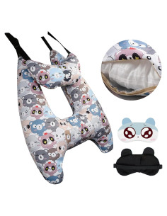 Cojín de Viaje Tumahe Forma de H para Niños y Adultos