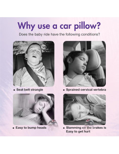 Cojín de Viaje Tumahe Forma de H para Niños y Adultos 2