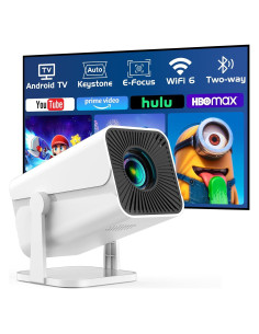 Mini Proyector Inteligente NUTROMO 1080P WiFi Bluetooth Portátil