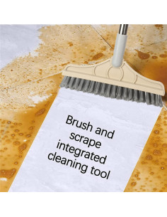 Cepillo de limpieza 2 en 1 CHIRISEN con mango largo 135.89 cm 2