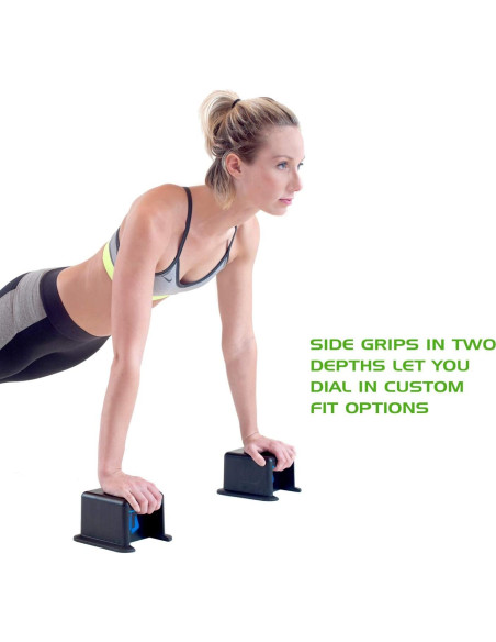 Accesorios para Flexiones Ultimate Body Press - Bloques y Ruedas Ab