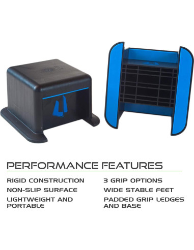 Accesorios para Flexiones Ultimate Body Press - Bloques y Ruedas Ab