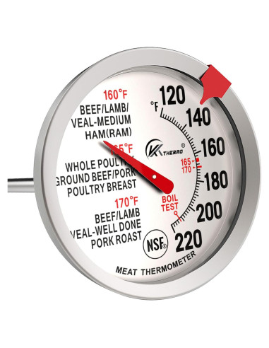 Termómetro de Carne KT THERMO - Lectura Instantánea 6.35 cm