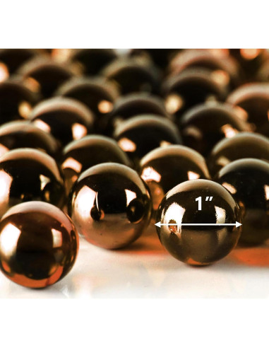 Rellenos de Jarrón CYS EXCEL Ámbar Oscuro 1" 13.61 kg