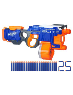 Nerf HyperFire Blaster Elite Motorizado 25 Dardos 1.83 kg