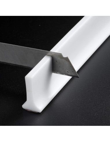 Dique de Ducha Colapsable Qtach 99cm Silicona Autoadhesivo