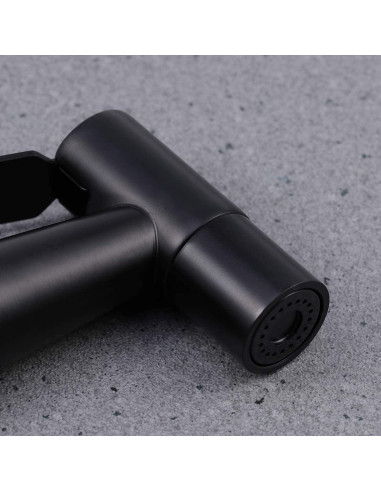 Cabezal de Rociador de Bidet LikeHome de Acero Inoxidable Negro Mate