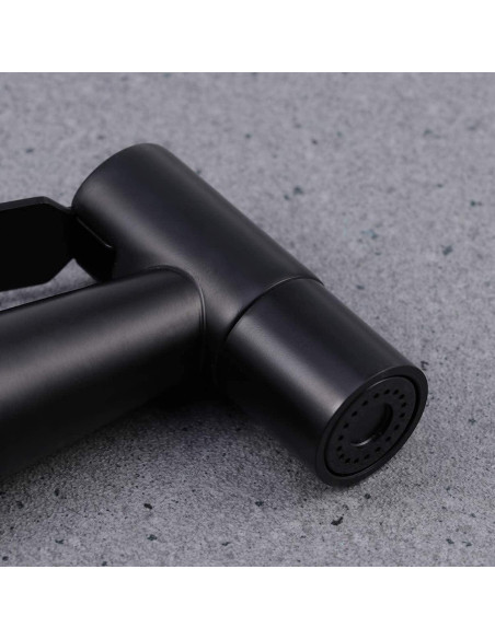 Cabezal de Rociador de Bidet LikeHome de Acero Inoxidable Negro Mate