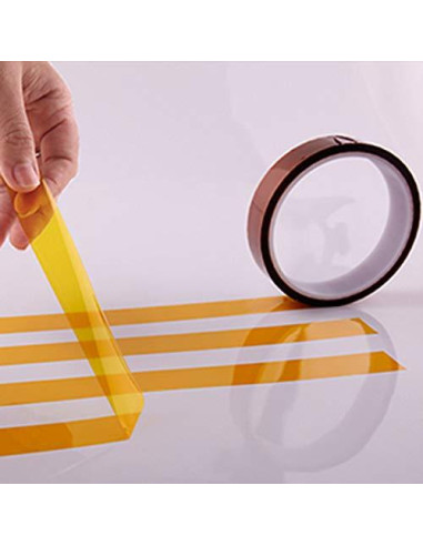 Cinta Térmica Poliimida 10mm x 33m 2 Rollos Goldfinger