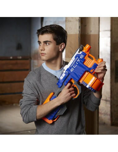 Nerf HyperFire Blaster Elite Motorizado 25 Dardos 1.83 kg