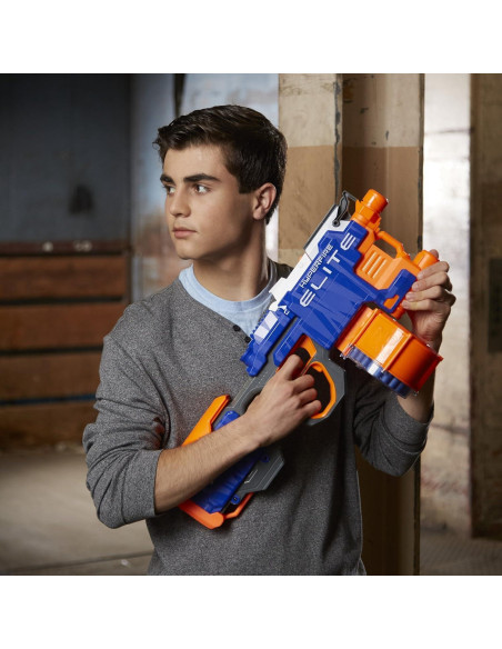 Nerf HyperFire Blaster Elite Motorizado 25 Dardos 1.83 kg