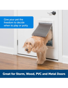 Puerta para Perros Grande PetSafe PPA00-10986 Aislada 45kg 2