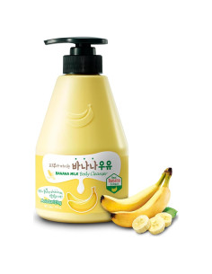 Jabón Corporal WELCOS de Leche de Plátano 560 g - Hidratante