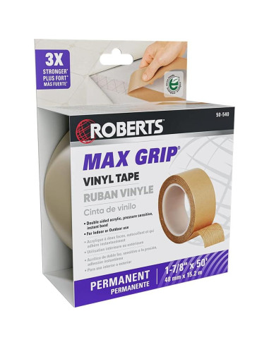 Cinta de Instalación de Alfombra ROBERTS 50-550 4.76 cm x 22.86 m