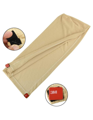 Funda Antideslizante para Reposabrazos Sofá CM Beige Oscuro