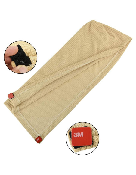 Funda Antideslizante para Reposabrazos Sofá CM Beige Oscuro