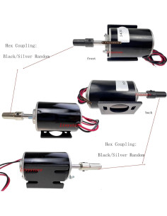 Motor de Corriente Continua 12V 30W 3500RPM Ltvystore 2