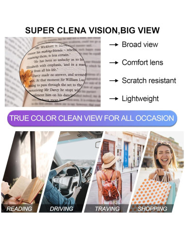 Gafas de Lectura OCCI CHIARI para Mujeres 1.5x Marrón