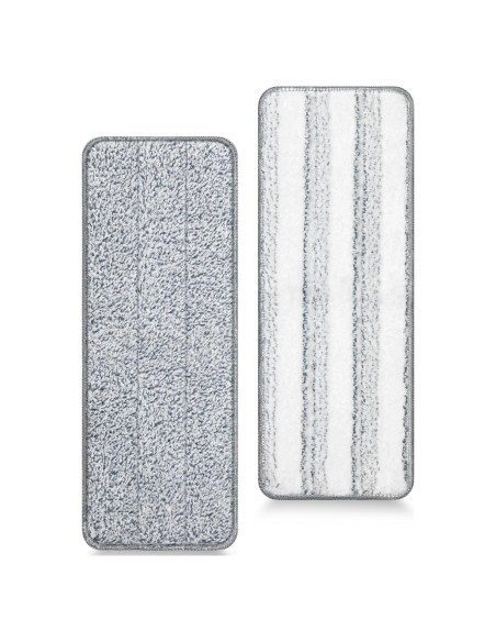 2 Piezas Almohadillas de Mopa de Microfibra Vosante 33 cm