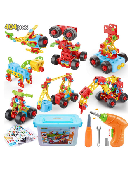 Set de Construcción Educativo Couomoxa 404 Piezas STEM Set de Construcción Educativo Couomoxa 404 Piezas STEM