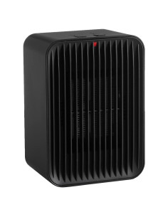 Calentador Eléctrico Cerámico Amazon Basics 520W Negro 10m
