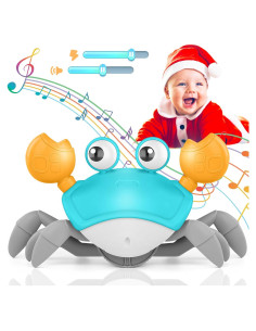 Juguete Cangrejo Rodante KIZJORYA Verde Recargable 0-6 Años