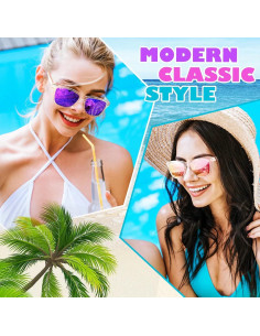 Gafas de sol polarizadas LINVO HD UV400 para hombres y mujeres 2