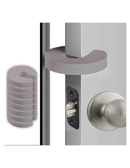 Paquete de 8 Protectores de Puerta Driddle - Seguridad Infantil