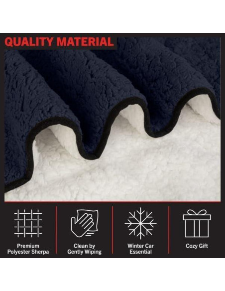 Manta Calentada Stalwart 2-Pack 12V para Auto 145x99 cm