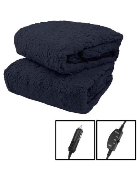 Manta Calentada Stalwart 2-Pack 12V para Auto 145x99 cm