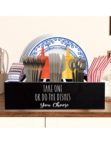 Soporte para Platos y Utensilios CHONIC Negro 34.4x29cm